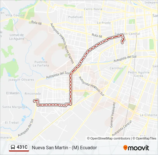 431C Micro Line Map