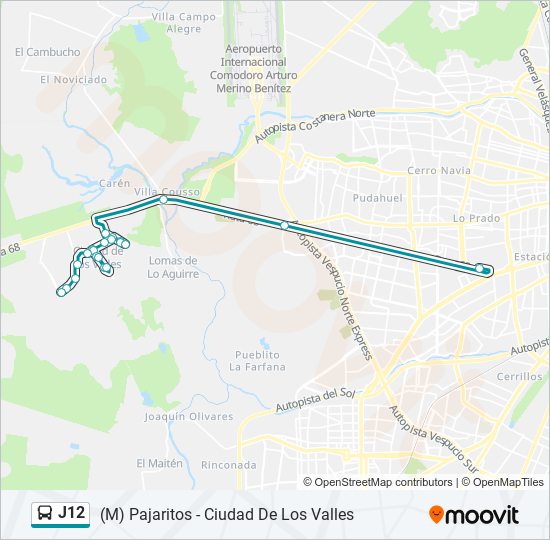 J12 Micro Line Map