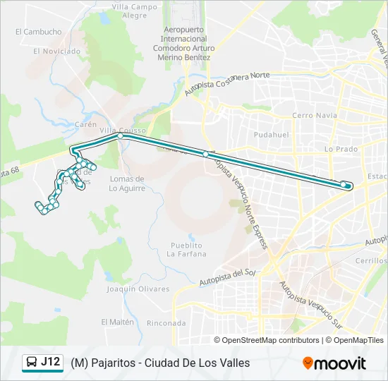 J12 Micro Line Map