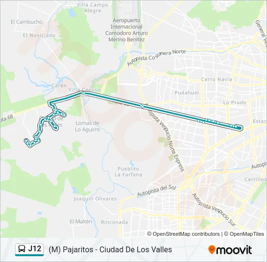 J12 Micro Line Map