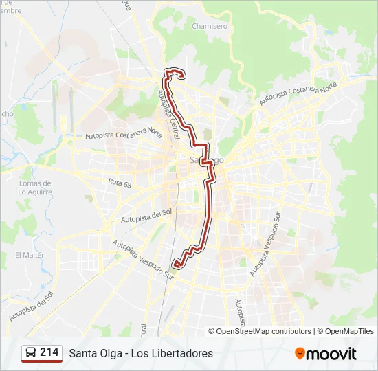 214 Micro Line Map