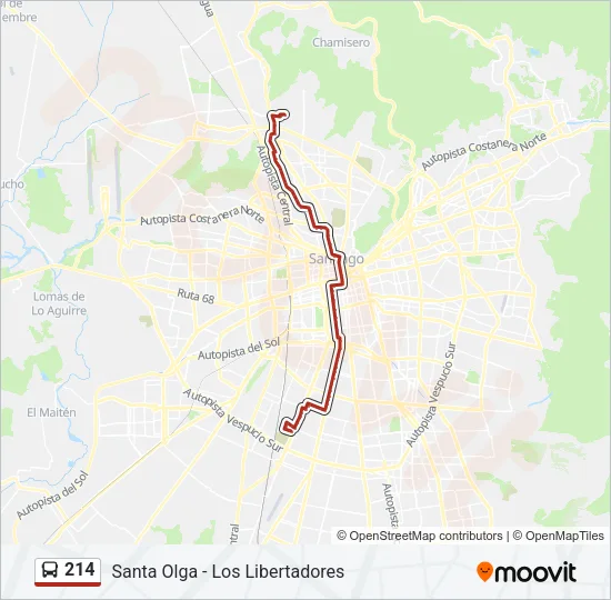 214 Micro Line Map