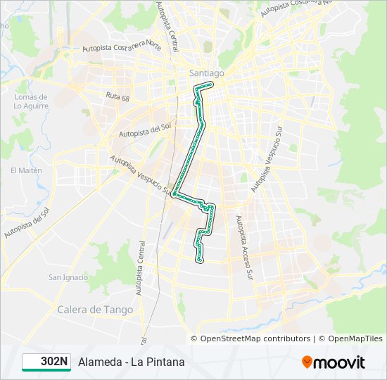 302N Micro Line Map