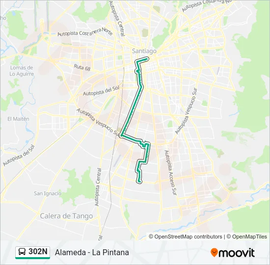 302N Micro Line Map
