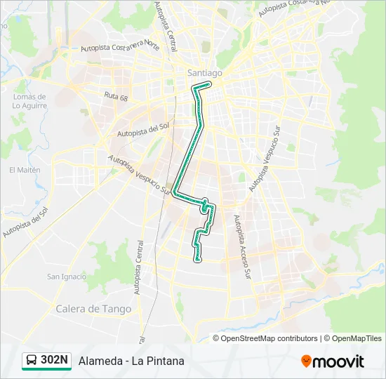 302N Micro Line Map
