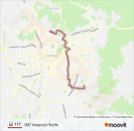 117 Micro Line Map