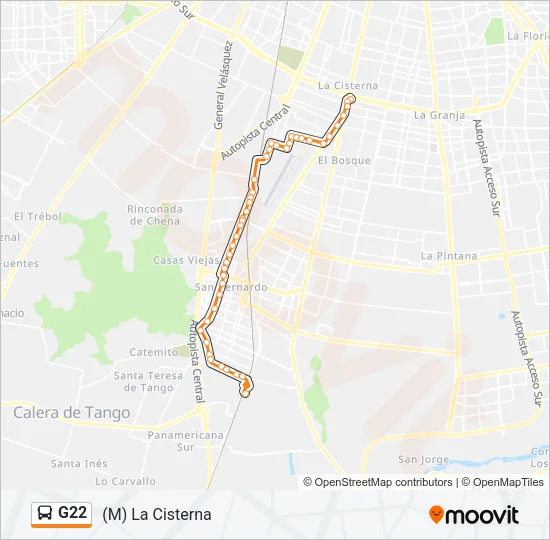 G22 Micro Line Map