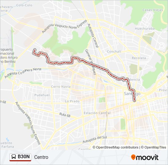 B30N Micro Line Map