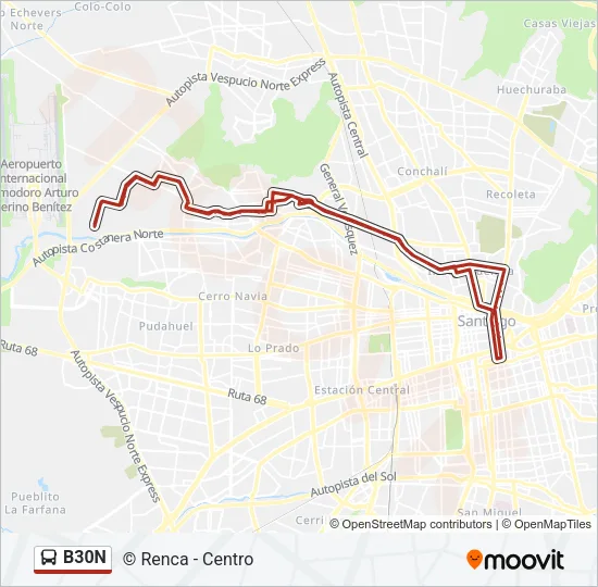 B30N Micro Line Map