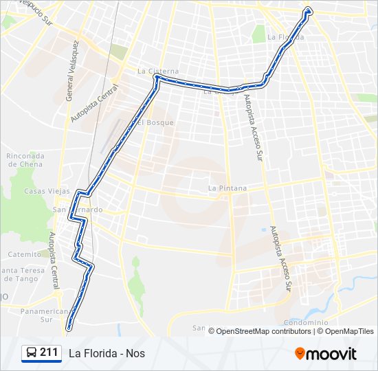 Mapa de 211 de micro