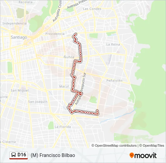 D16 Micro Line Map