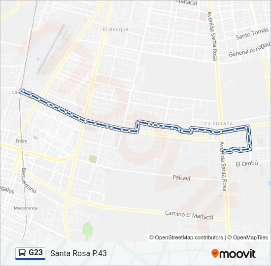 G23 Micro Line Map