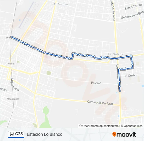 G23 Micro Line Map
