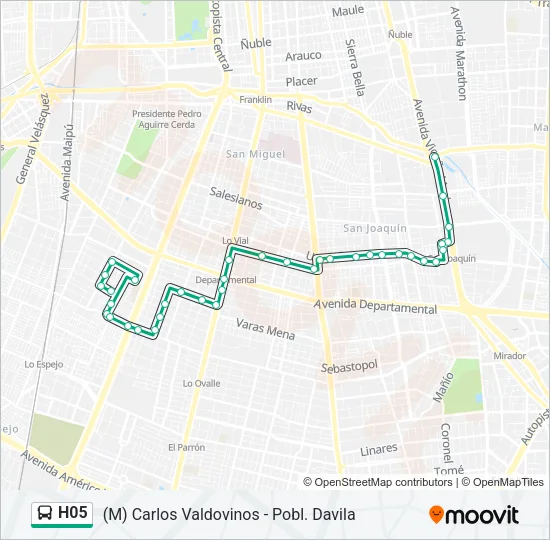 H05 Micro Line Map