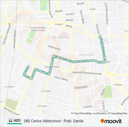 H05 Micro Line Map