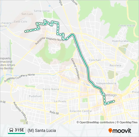 315E Micro Line Map