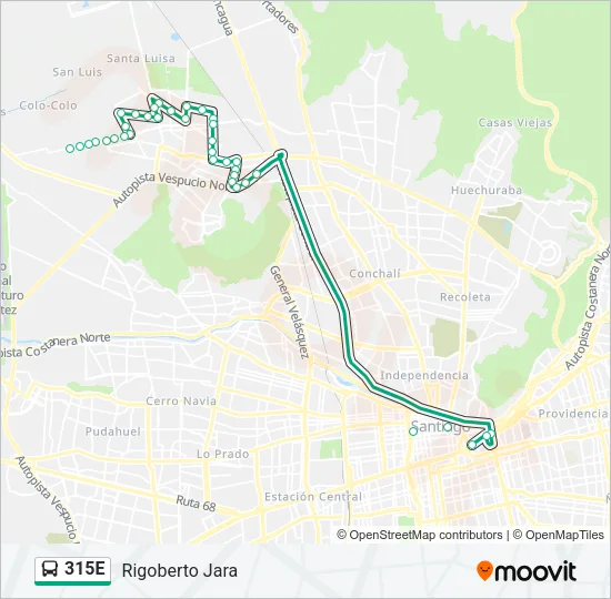 315E Micro Line Map