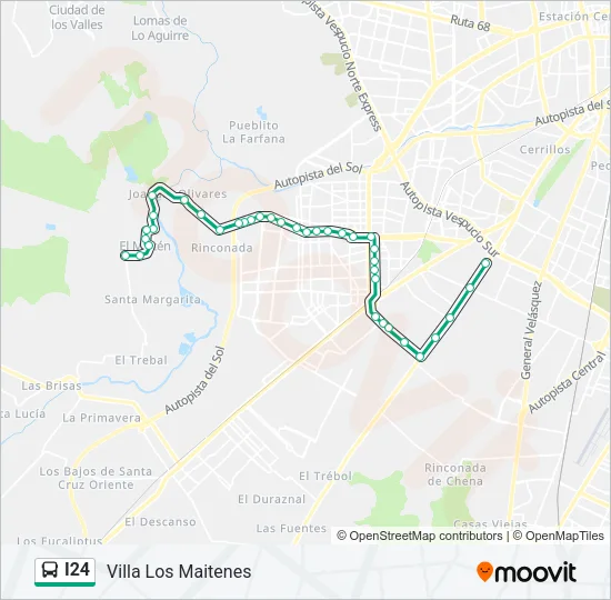 I24 Micro Line Map
