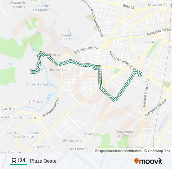 I24 Micro Line Map