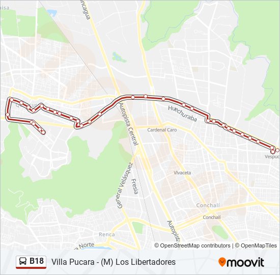 B18 Micro Line Map