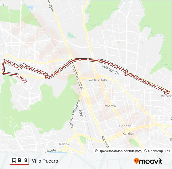 B18 Micro Line Map