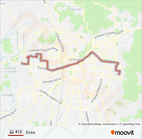 412 Micro Line Map