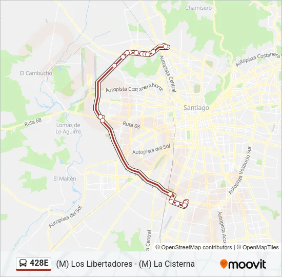428E Micro Line Map
