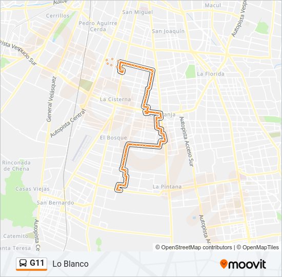 Mapa de G11 de Micro