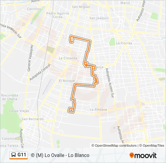 G11 Micro Line Map