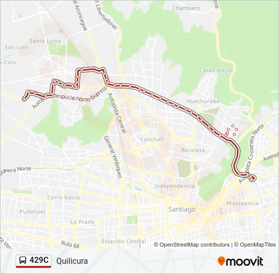 429C Micro Line Map
