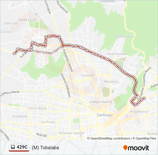429C Micro Line Map