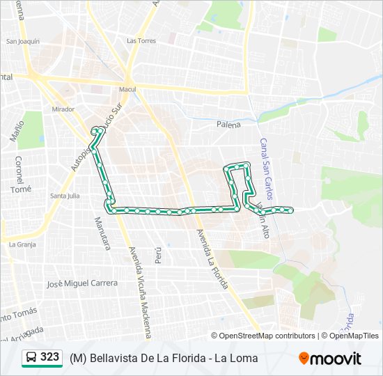 323 Micro Line Map