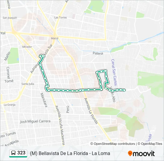 323 Micro Line Map