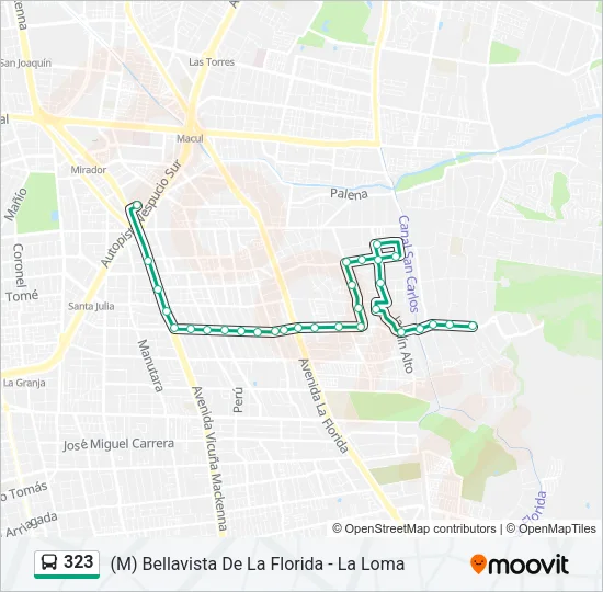 323 Micro Line Map