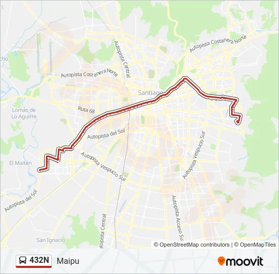 432N Micro Line Map