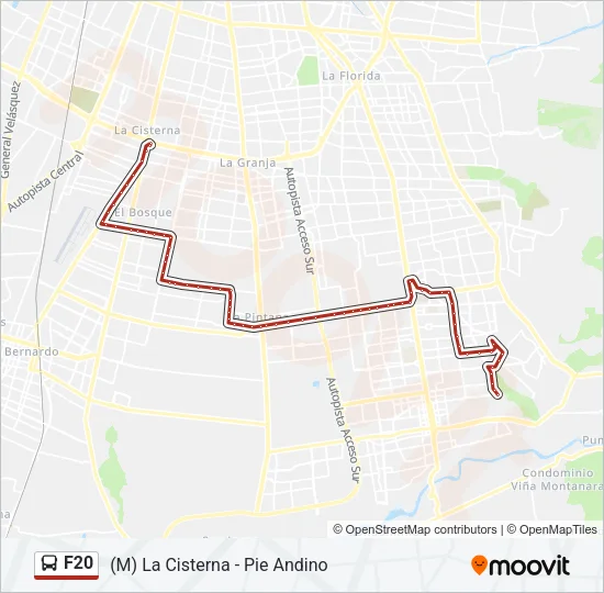 F20 Micro Line Map