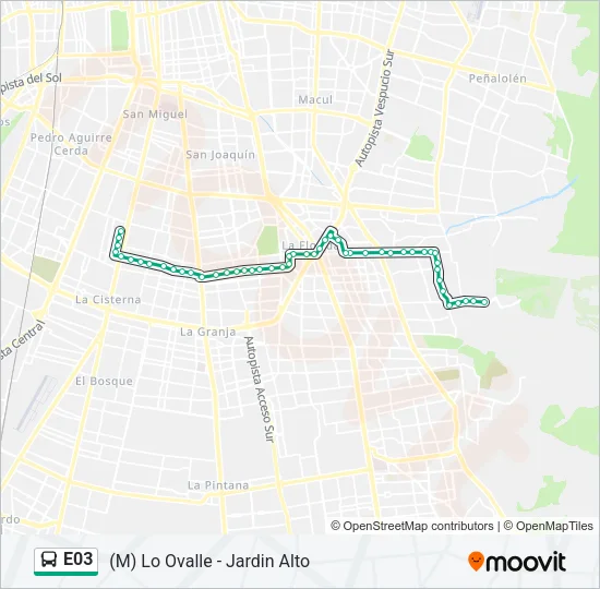 E03 Micro Line Map