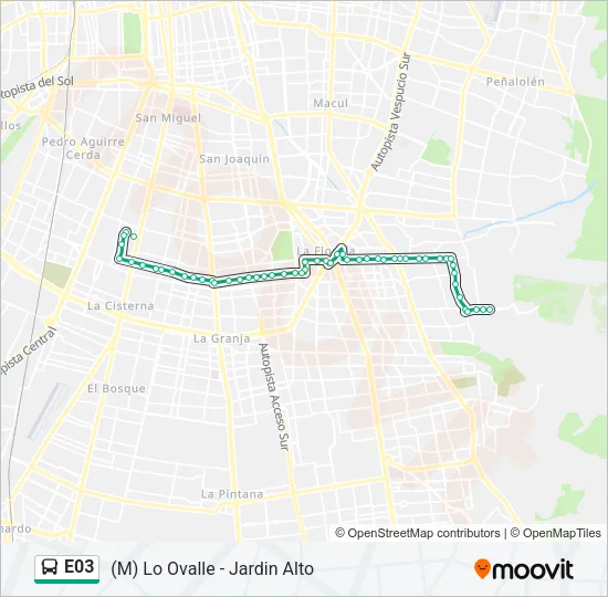 E03 Micro Line Map