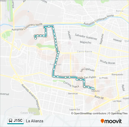 J15C Micro Line Map