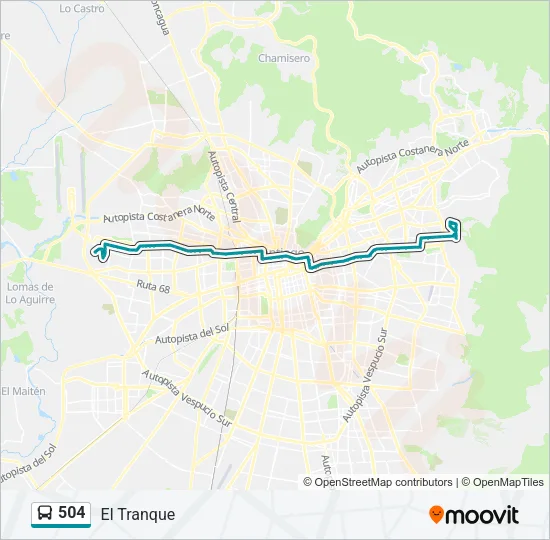 504 Micro Line Map