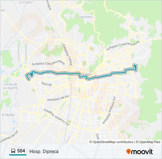 504 Micro Line Map