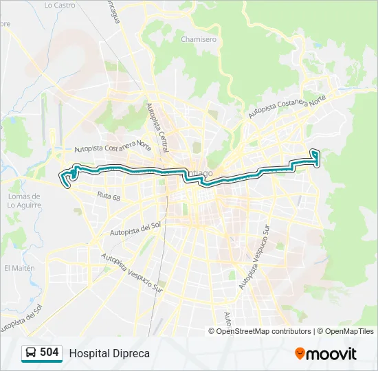 504 Micro Line Map