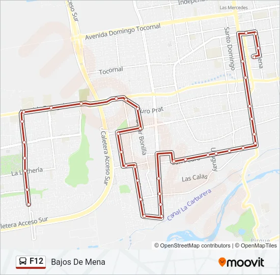 F12 Micro Line Map