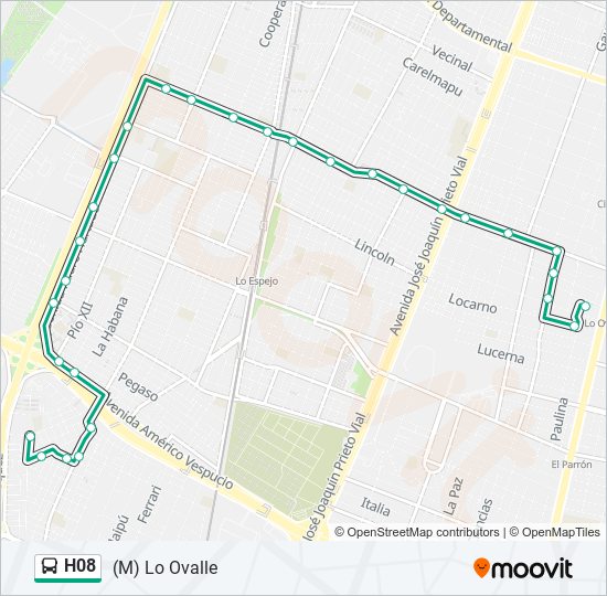 H08 Micro Line Map