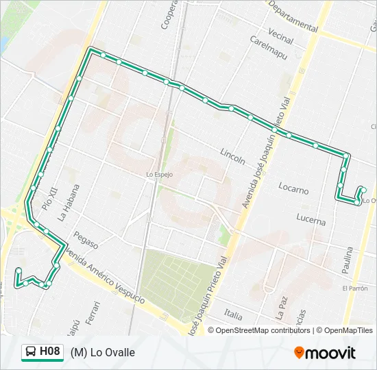 H08 Micro Line Map