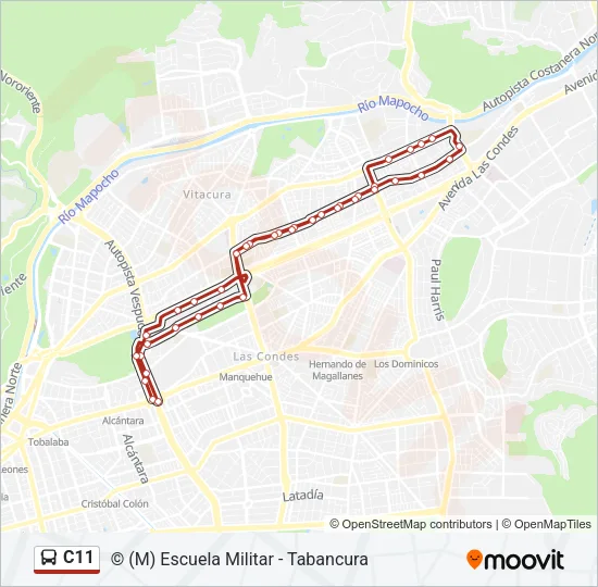 C11 Micro Line Map