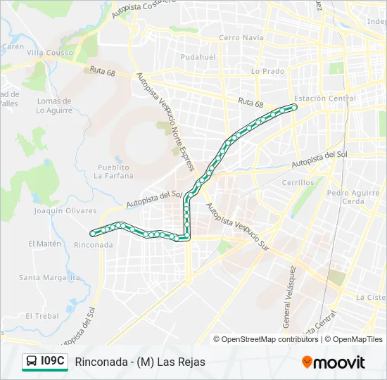 I09C Micro Line Map