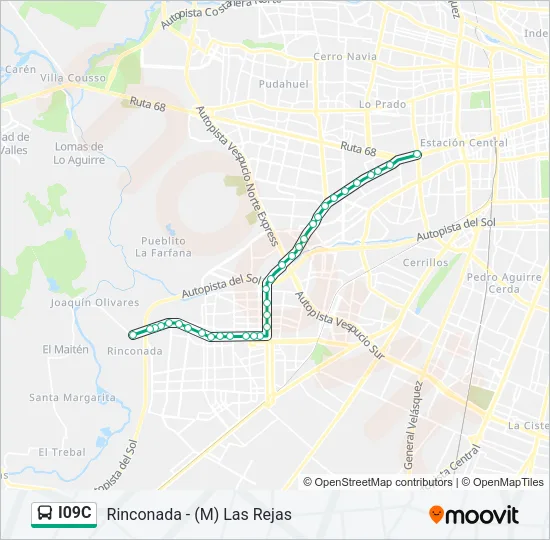 I09C Micro Line Map