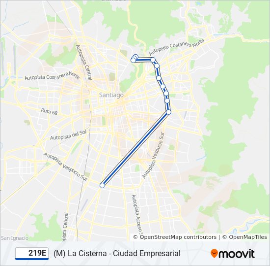 219E Micro Line Map