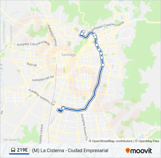219E Micro Line Map